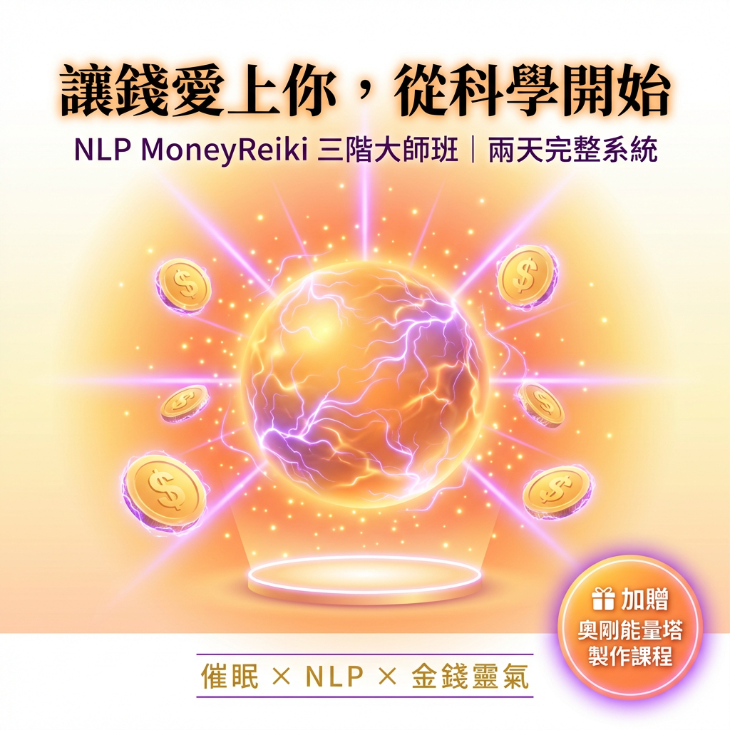 NLP MoneyReiki 三階大師班
