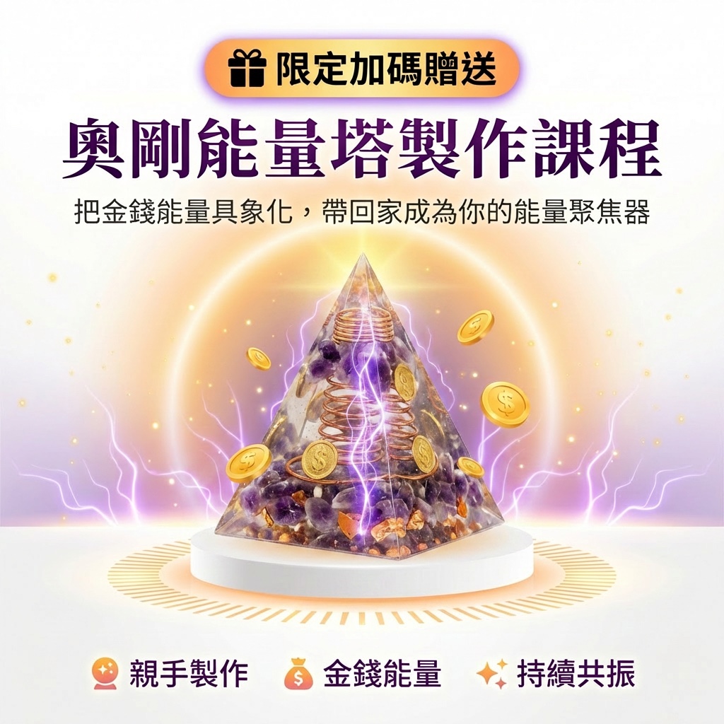 限定加碼贈送｜奧剛能量塔製作課程